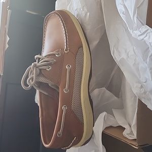 New Sperry Top Sider Billfish Dark Tan Size 8 Men Mens Shoes Dress Casual